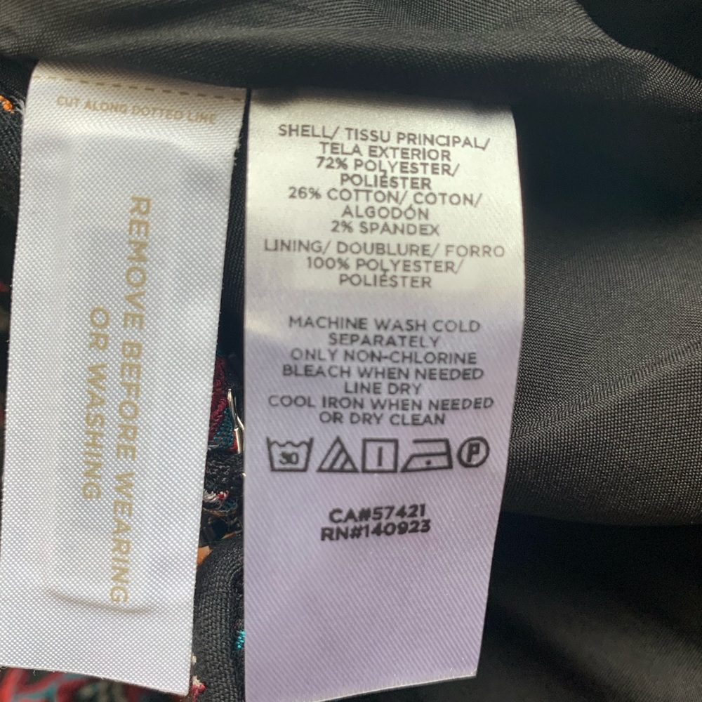 ❌SOLD❌ Loft Floral Print Skirt Sz 10 - Picture 8 of 8